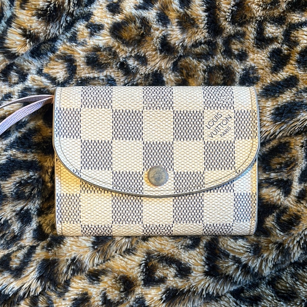 Louis Vuitton Cream and Black Wallet